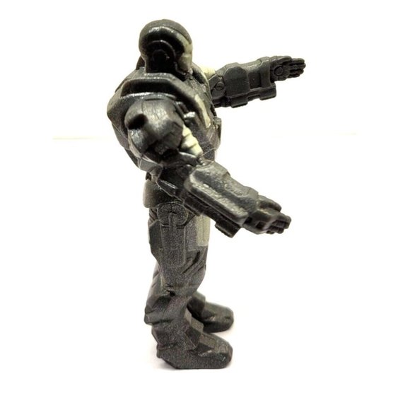 Iron Man 2 Burger King Toy Action Figure War Machine 2010 Marvel Avengers (T12) - Picture 5 of 7